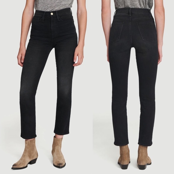Frame Denim Denim - FRAME Le Sylvie Slender Straight Jeans in Bellows